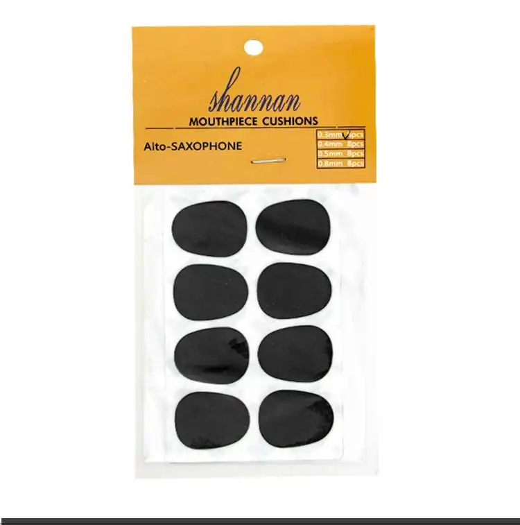 Shannan แซ็กโซโฟน Clarinet Mouthpiece Cushion 8 ชิ้น/แพ็คเกจ