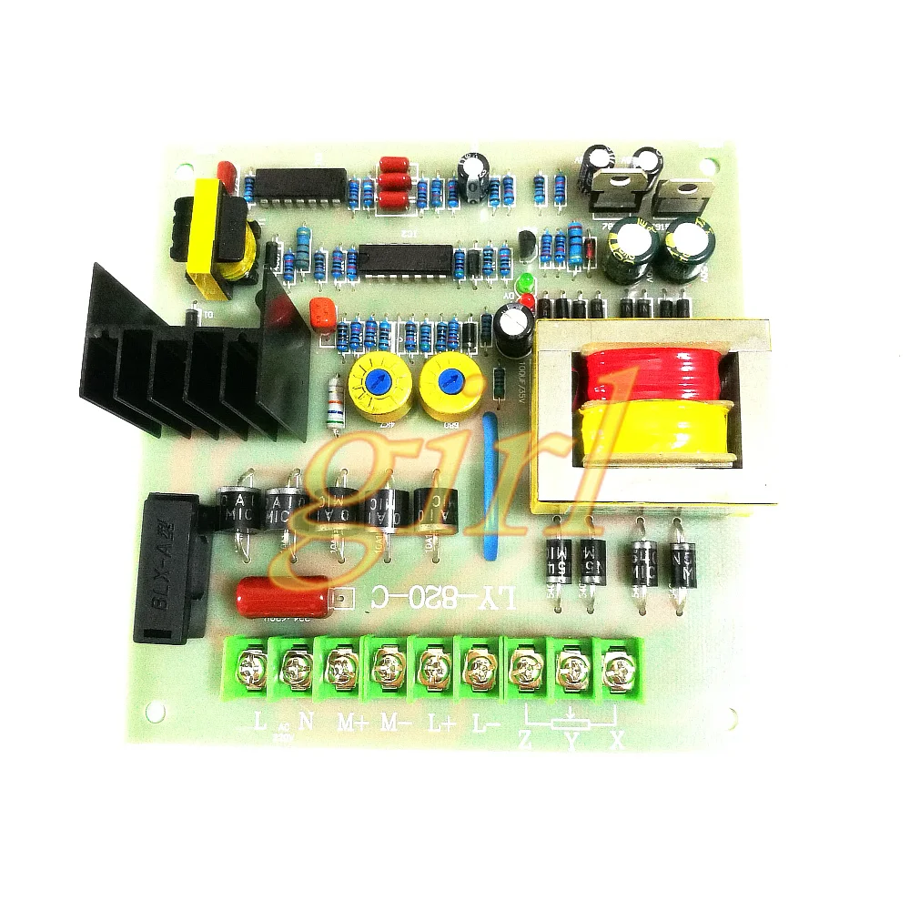 

220V PWM DC motor speed control drive board permanent magnet excitation module LY820 overload protection