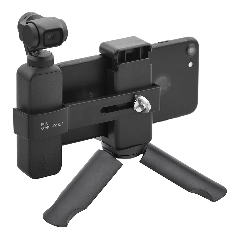 Mobile Phone Clip Mount Desktop Tripod for DJI Osmo Pocket Caemra Gimbal Stabilizer Accessory Protector Table Stand Holder