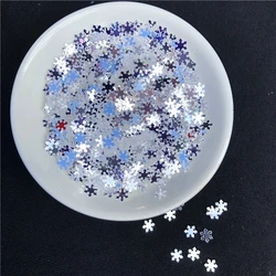 10 g/lotto 5mm fiocco di neve chiodo Paillettes PVC allentato Paillettes unghie manicure arte, decorazione di cerimonia nuziale coriandoli, accessori fai da te