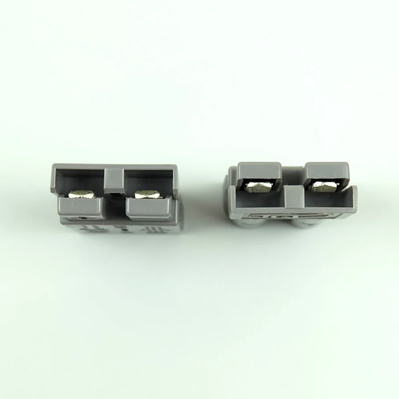 Prise de batterie allergique rapide, connecteur rapide, prise d'alimentation, treuil, allergique, gris, rouge, câble métallique Max 1AWG, 175A, 600V, 2 pièces