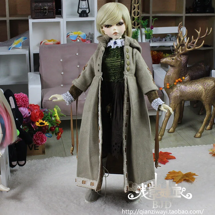 Manteau, robe et chaussettes pour poupée BJD, vêtements SD, accessoires non inclus, chaussures, ultraviolets et autres accessoires D1619, échelle 1/4 1/3