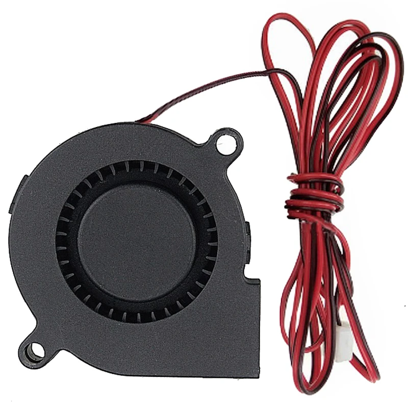 20Pcs Gdstime Ball Bearing 12V 5015 Blower Fan 50x15mm DC Radial Cooling Fan for 3D Printer Parts 50mm Blower
