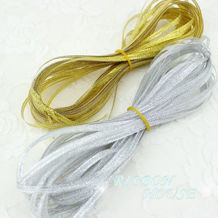 (40 Meter/Rolle) 1/8'' (3 mm) Polyester-Organza-Bänder, Weihnachtsverpackungsband, hochwertige quadratische Bänder