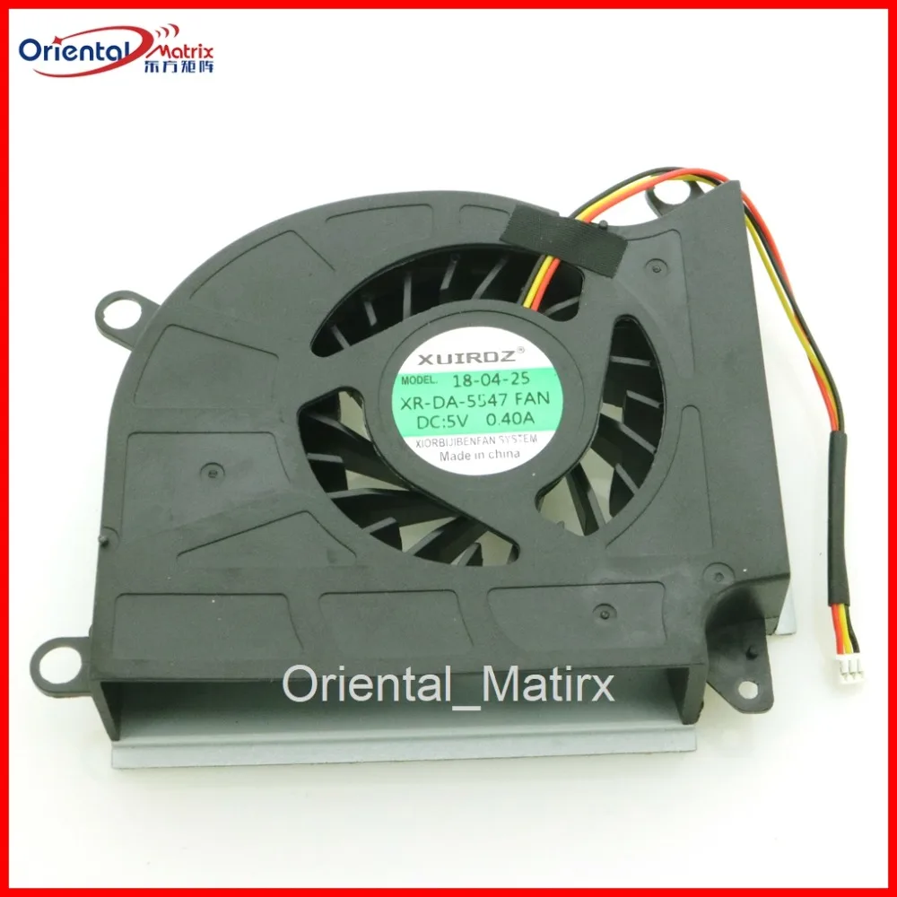 

Free Shipping NEW XR-DA-5547 DC5V 0.40A 3Pin Fan For MSI GT70 MR X8 pro MS-1763 CPU Cooler Fan