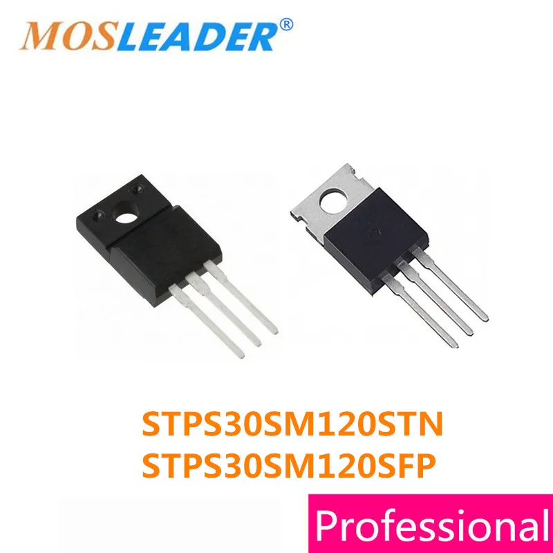 

Mosleader 50 шт. STPS30SM120STN TO220 STPS30SM120SFP TO220F STPS30SM120S STPS30SM120 высокое качество