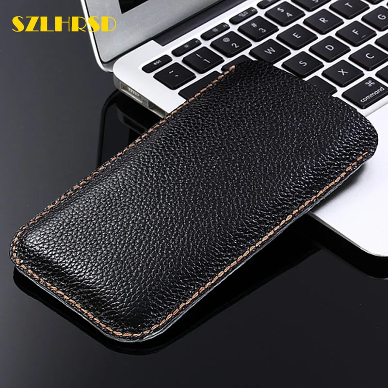 for Ulefone Armor 7E Flip Genuine Leather Phone Bags Cases For Ulefone Armor X7 Cover slim pouch stitch sleeve