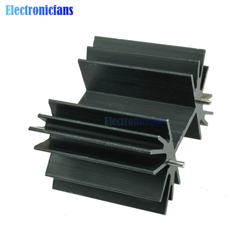 35x42x25.4mm IC Aluminum Heat Sink Cooling Fin For Module Mosfet Transistors