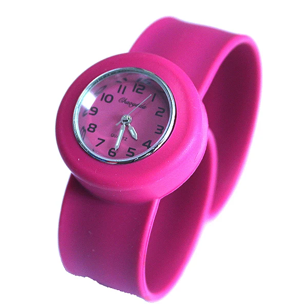 

High Quality Silicone Strap Boy Girls Jelly Candy Slap Student Quartz Sports Party Gifts Analog Wristwatch Kids Watches