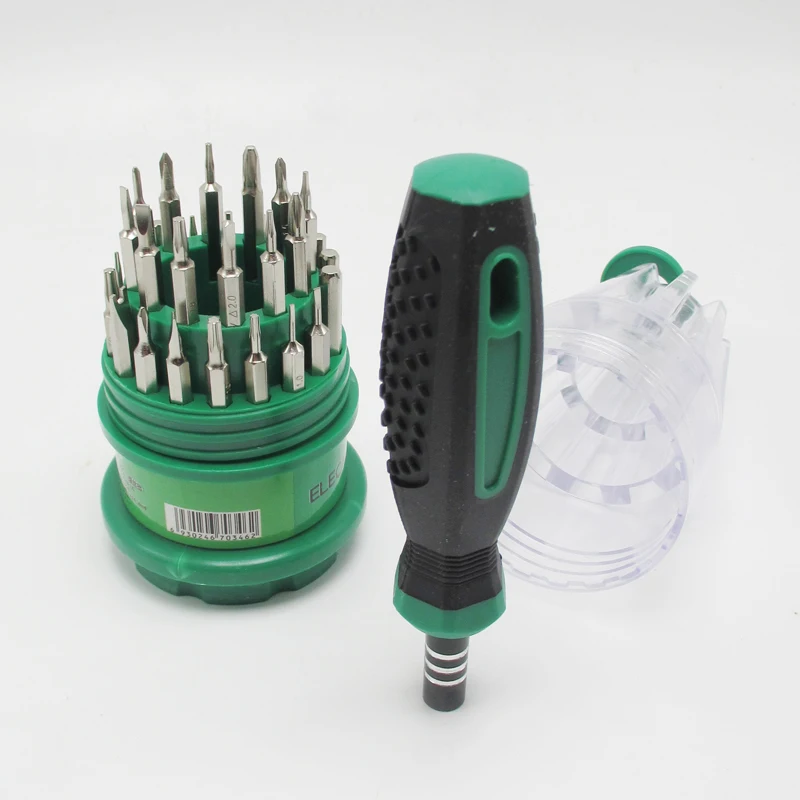 Tool Screwdriver Easy to Carry Can Open iPhone 0.8mm New 31 in 1 Precision Handle Screw Mobile Phone Repair Kit