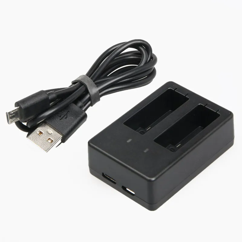 Ładowarka Go Pro 7 2 AHDBT-501 bateria USB podwójny ładowarka sieciowa dla Gopro Hero 7 6 5 czarne akcesoria akcji