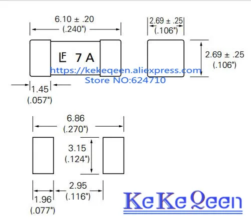 100PCS=10Kinds*10pcs 1808/2410 SMD 0.25A/0.5A/0.75A/1A/1.5A/2A/3A/3.15A/5A/10A each 10pcs Gold Plated Caps Surface Mount Fuses