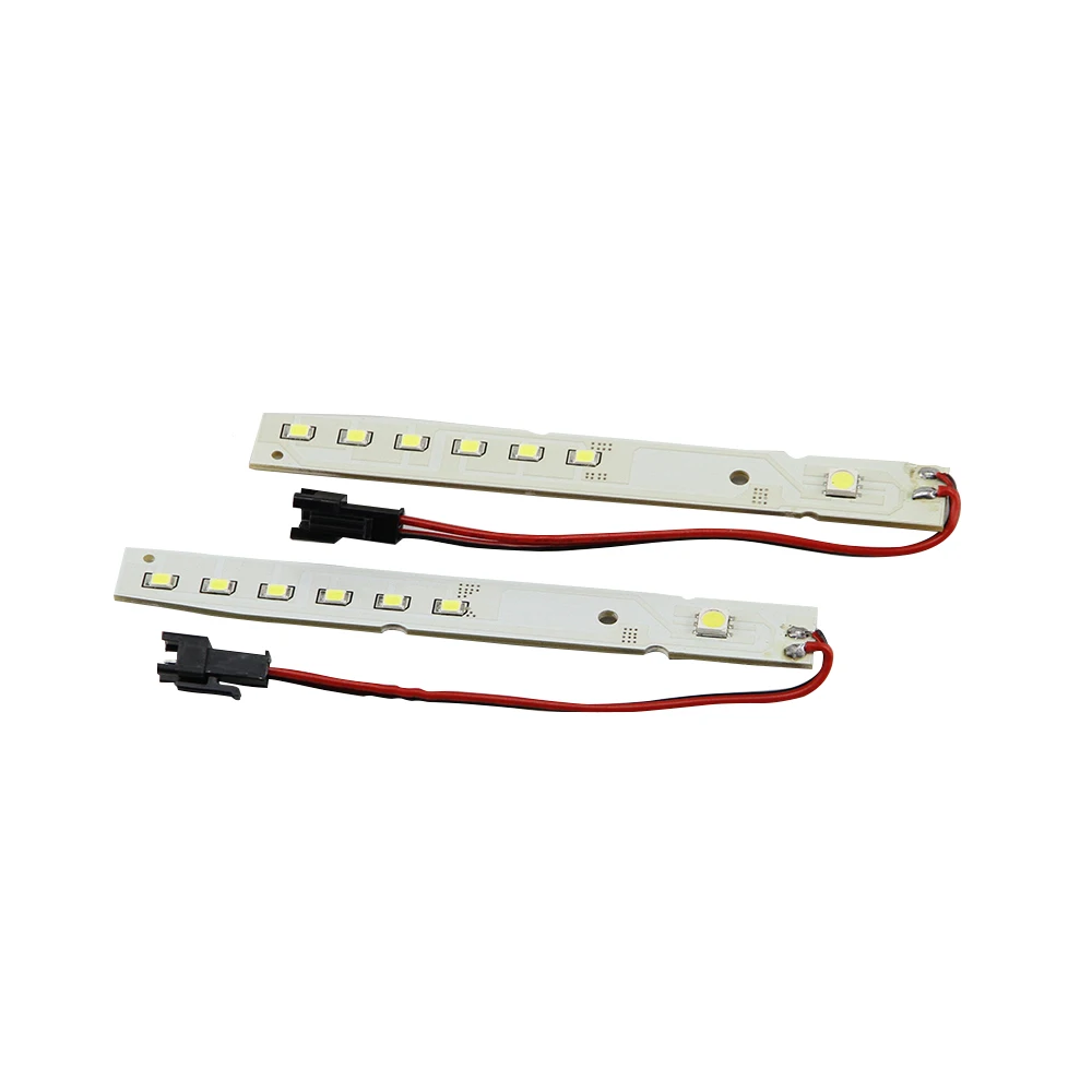 2x Xenon 6000K White LED Module Eyelid Eyebrow Mod For BMW E60 LCI 5 Series 2008-2010 528i 535i 550i M5Drl Daytime running light