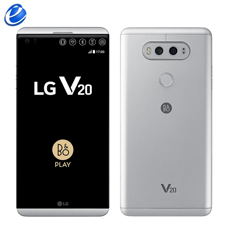 Original Unlocked LG V20 H990 F800 H910 mobile phone 4GB RAM 64GB ROM Quad Core 5.7'' 16MP+8MP  Fingerprint 4G LTE Smart Phone