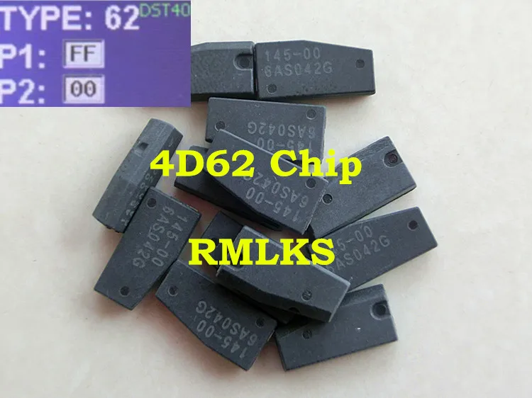 RMLKS 5pcs/lot ID4D62 car key for SUBARU TP28 ID:4D 62 Carbon transponder Chip