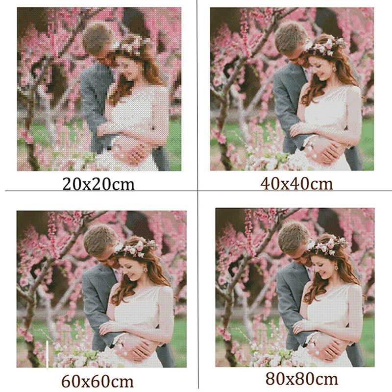 5D DIY Diamond Painting! Private custom! Photo Custom! Make Your Own Diamond Painting Full Drill Diamond Rhinestone Embroidery