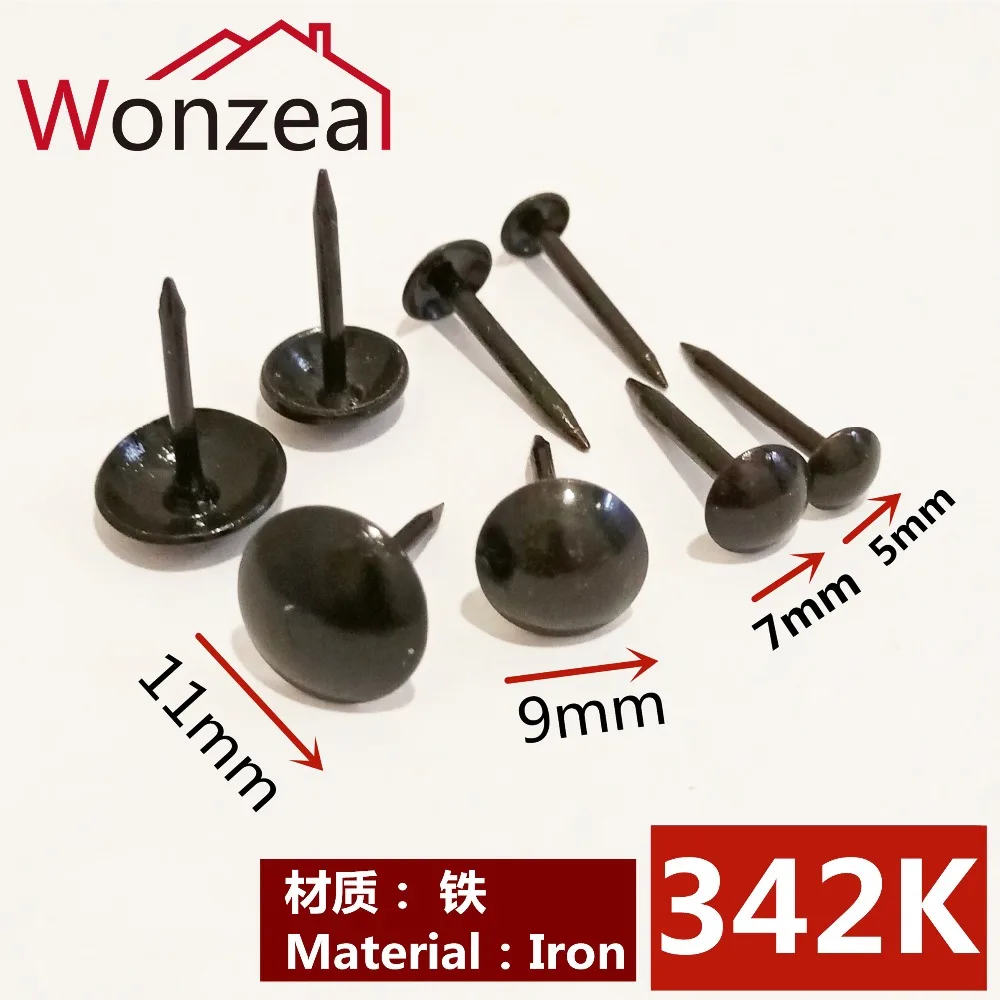 100 sztuk/partia tapicerka paznokci wina biżuteria w klatce piersiowej drewniane pudełko pudełko na prezenty meble Sofa buty dekoracja do drzwi Tack Stud pinezki Hobnail