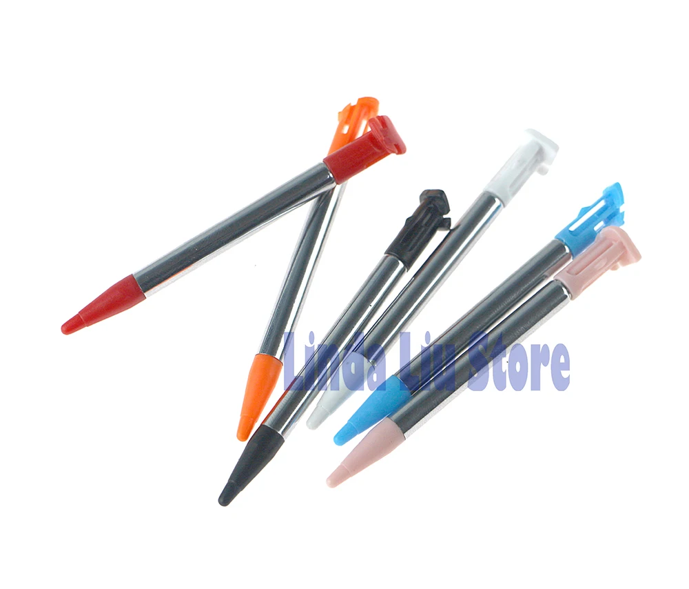 For NEW 2DSLL 2DSXL Stylus Pen Stylus Touch For Nintendo NEW 2DS XL LL Mteal Retractable ChengChengDianWan