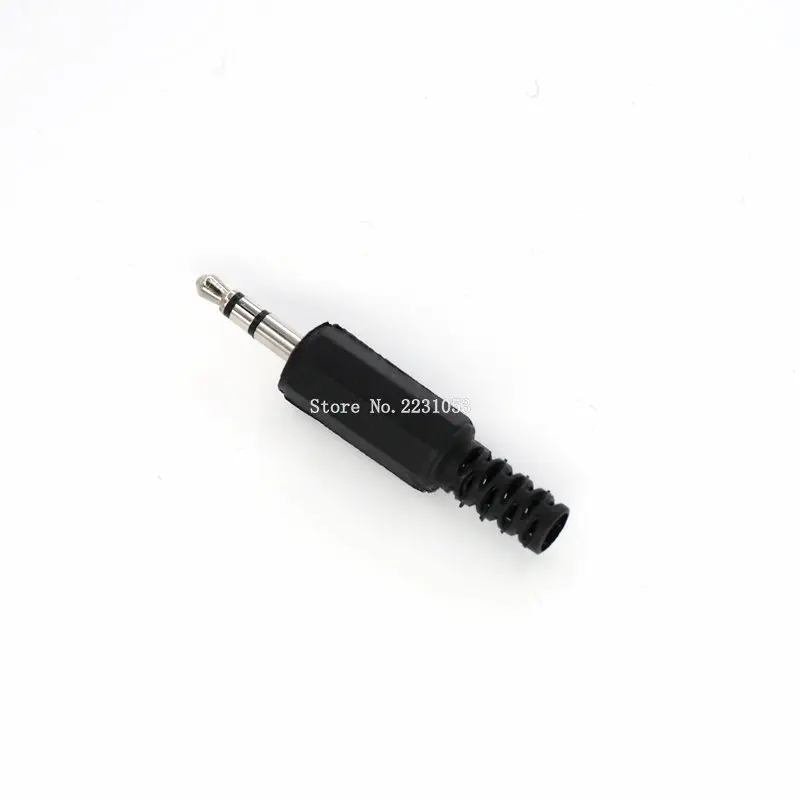 10PCS Stereo Male 3.5mm Audio Plug Audio Connector 3.5mm jack plug 3.5 Stereo Plug