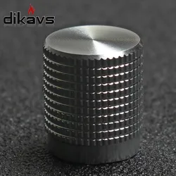 Perilla del codificador de potenciómetro de aluminio sólido, perilla de volumen, 16x14mm