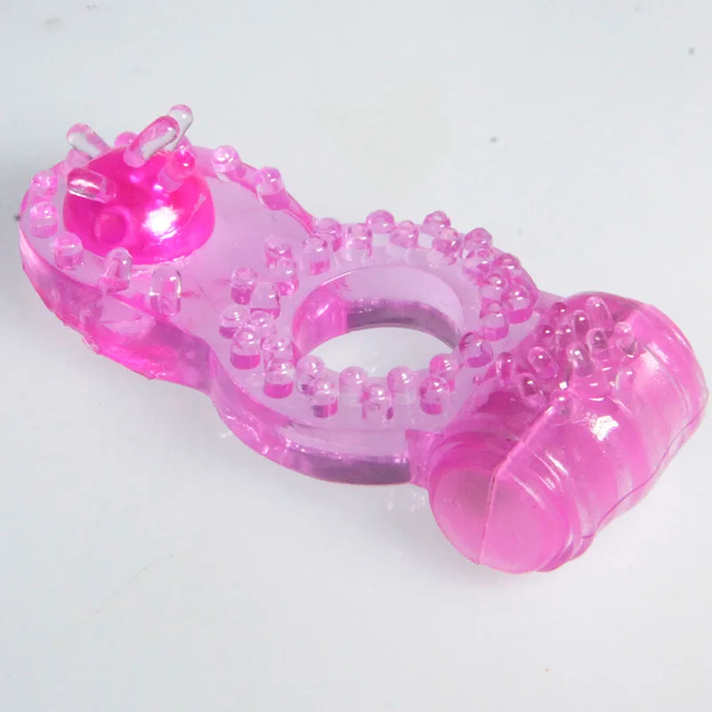 Anillo vibrador triple, palo de masaje, masturbación, retardo duradero, estimulación del pene, utensilios, masaje, clítoris, vibración anal para hombres