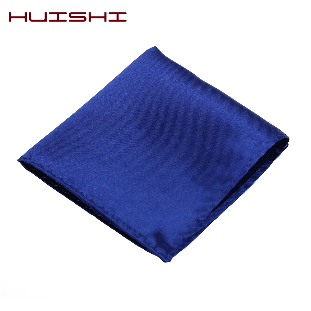 Huishi lenço de bolso masculino, lenço de cor sólida vintage e de bolso para festa, 38 cores