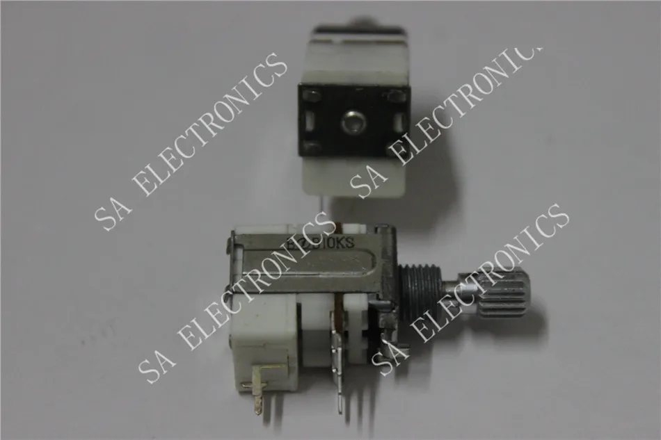 

[BELLA]Imported Japanese Imperial NOBLE energized bit Fuji Precision 10K potentiometer with push switch--10PCS/LOT