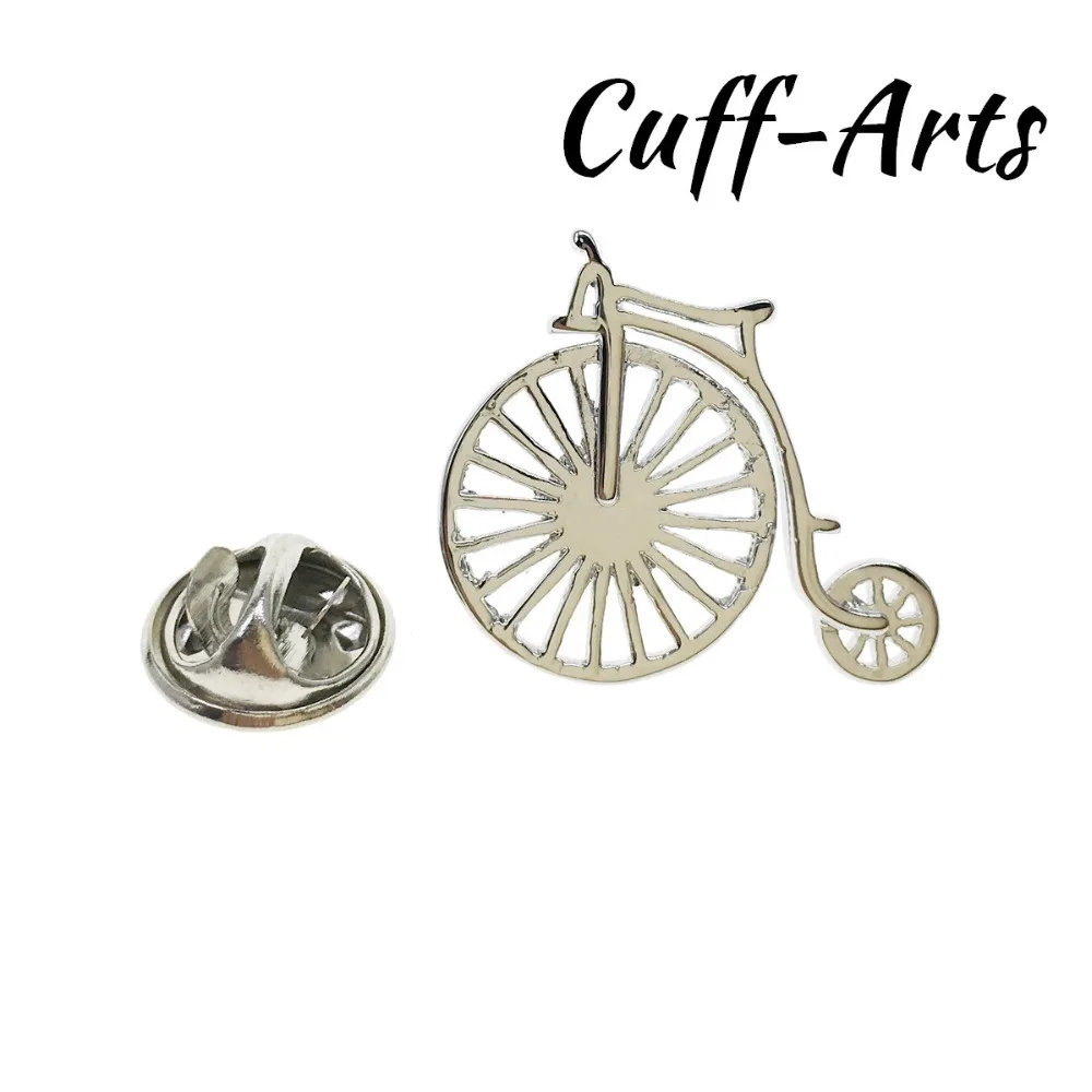 Brooch Lapel Pin For Men Pins and Brooches Penny Farthing Lapel Pin Badges Jewelry Broche PIN de la solapa By Cuffarts P10286