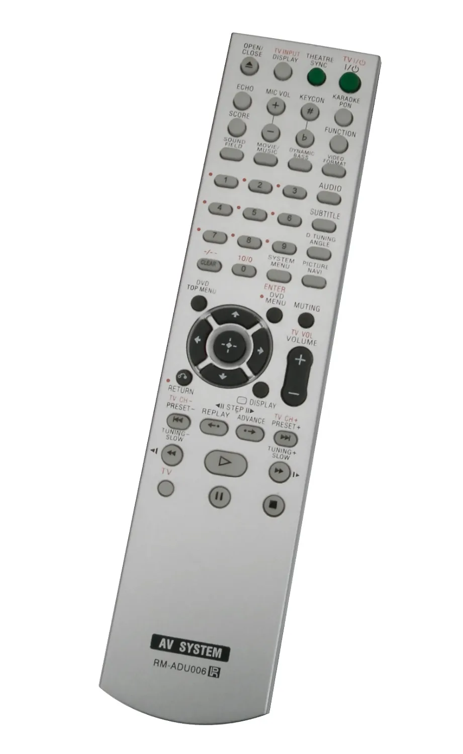 New RM-ADU006 Remote Control fit for Sony DVD Home Theater System