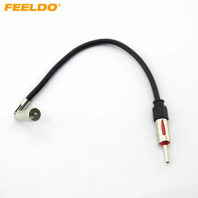 

FEELDO Aftermarket Installation Car Radio Antenna Adapter Plug with Snap-Lock for Ford 1995-2003 #HQ2250