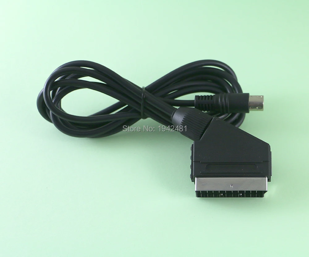 Cable de Scart RGB de 1 piezas para Sega Genesis 2, Mega Drive 2 MD 2 (1,8 M)