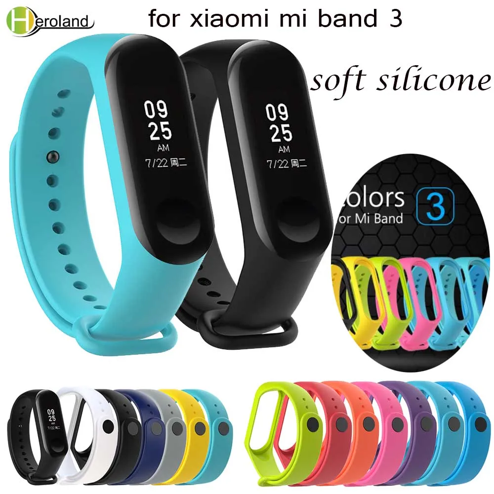 Strap For Xiaomi Mi Band 3 Smart Band Accessories For Xiaomi Miband 4 Smart Wristband Strap For Xiaomi Mi Band 4 bracelet sport