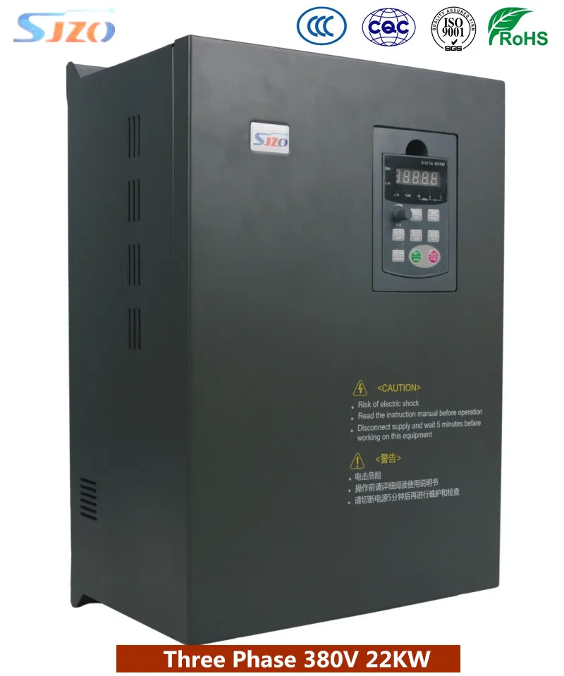 

Original SJZO 511 Series High-Power Heavy Load Vector General Frequency Inverter 3Phase 380V 22KW Energy Saving Motor Governor