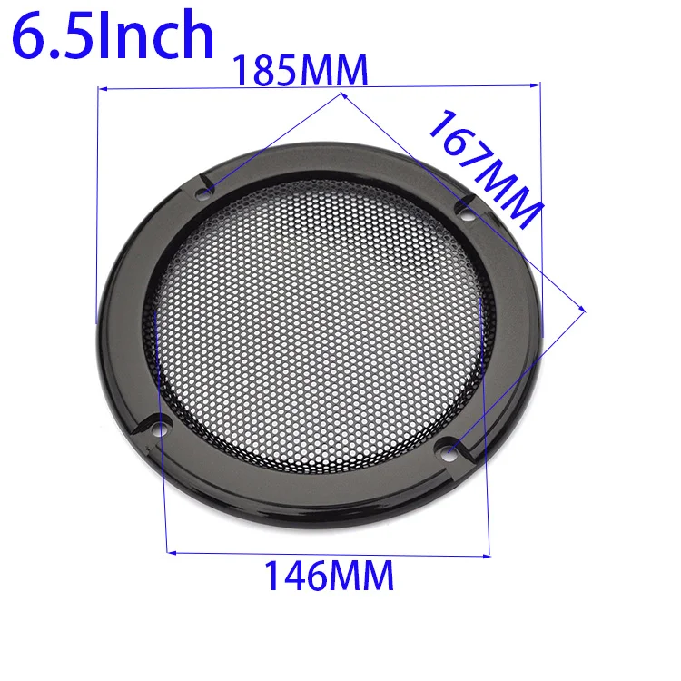 Tenghong 2 stücke Lautsprecher Net Abdeckung 2 4 5 6,5 Zoll Ersatz Lautsprecher Schutzhülle Mesh Net Abdeckung Grille Kreis Lautsprecher zubehör – Detail 6