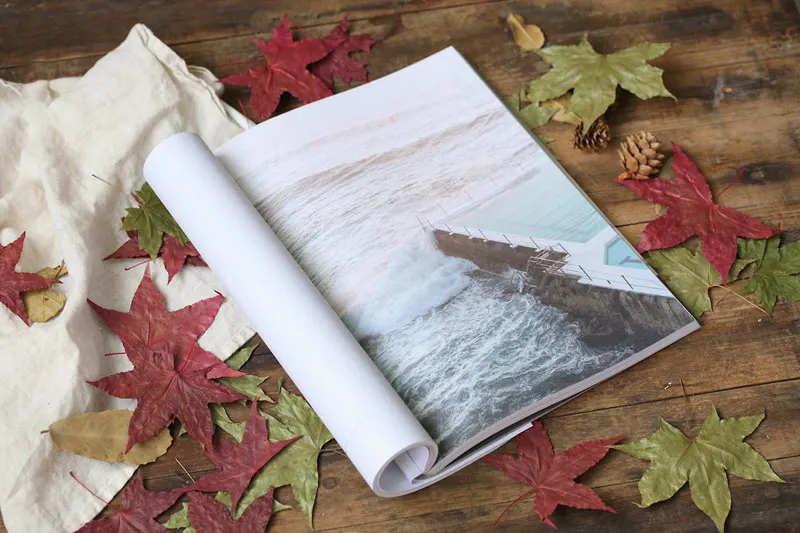 자연 단풍잎 마른 잎 가을 단풍 사진 소품 사진 스튜디오 액세서리 장식용, 레드 오리지널 색상