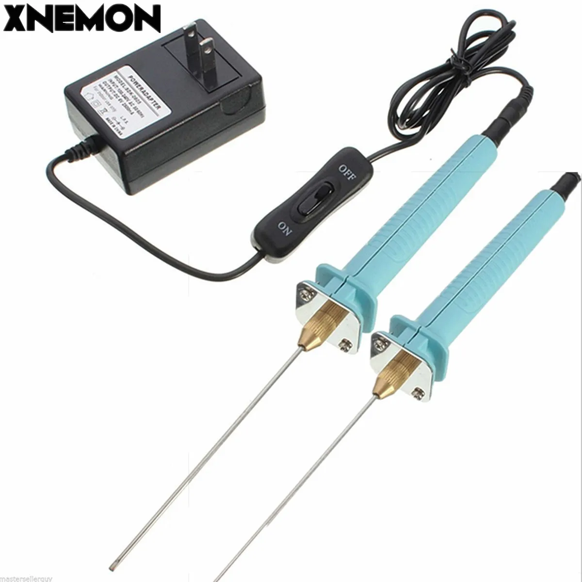 XNEMON 15W 2pcs 10cm Foam Cutter Electric Styrofoam Cutting Machine Pen Kit Tool Hand Held Engraver Cutting 100-240V EU Plug