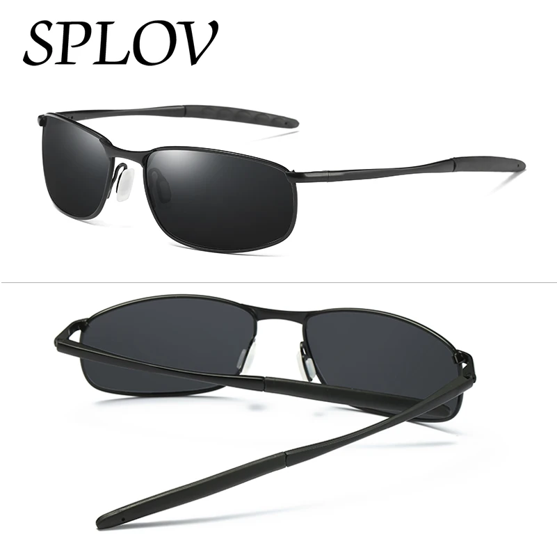 Nowe okulary przeciwsłoneczne z polaryzacją do jazdy Kolorowa folia Okulary przeciwsłoneczne anty UV Kwiaty Lotnicze okulary przeciwsłoneczne Mężczyzna Marka Projektant — zdjęcie 3
