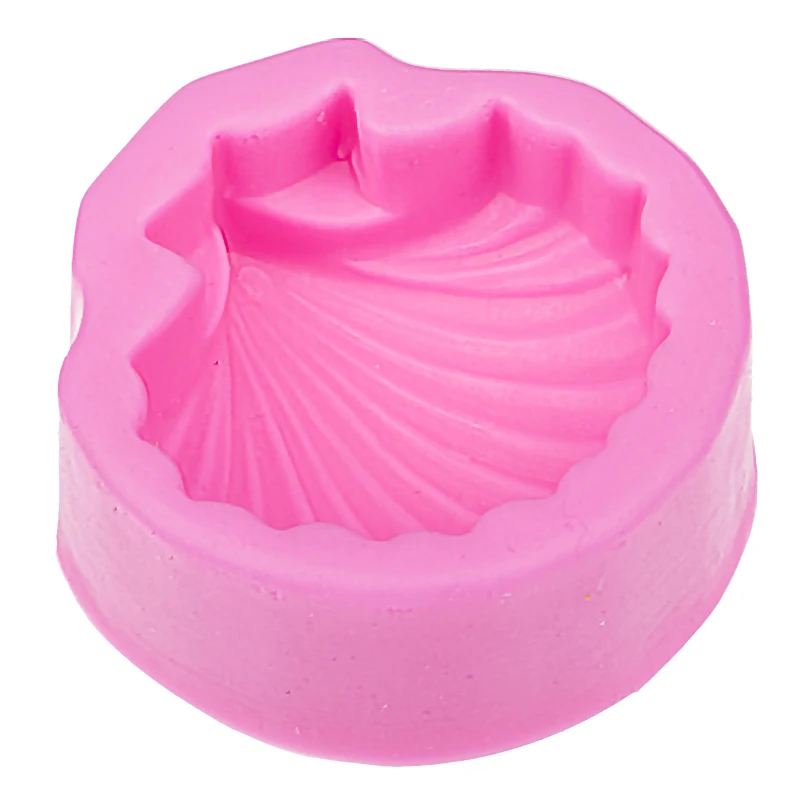 Big Famous Sea Shell Shape 3D Silicone Fondant Cake Mold Tools Bakeware  E598