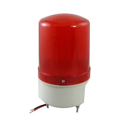 

DC 24V Red LED Signal Industrial Warning Light Bulb Flash with Buzzer