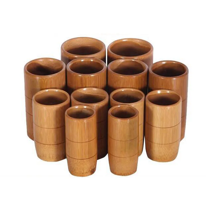 

12pcs Carbonized Bamboo Cupping Jar Body Massage Kit Acupuncture Therapy Traditional Medical Treatment Pain Massager