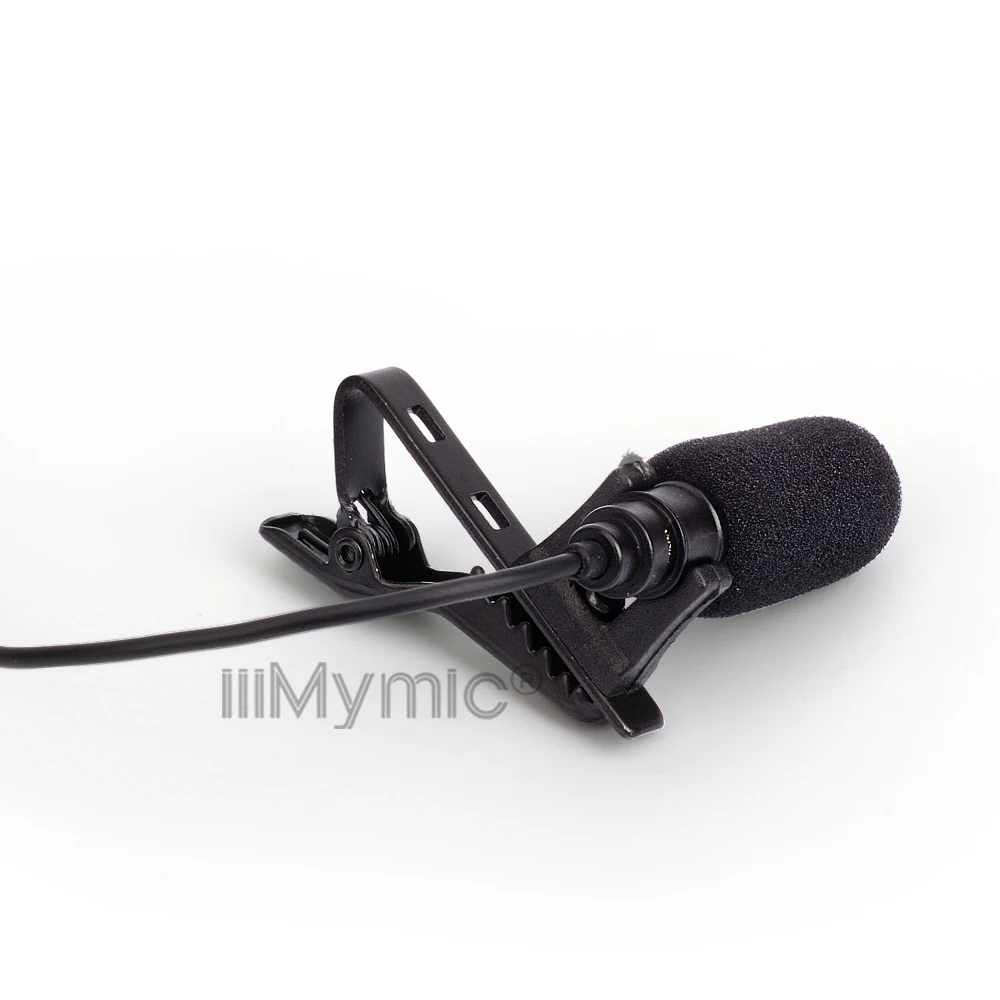 Large Sound-absorbing !! Professional Lavalier Lapel Condenser Microphone Clip Mic for Sennheiser Bodypack TRS 3.5mm Screw Jack