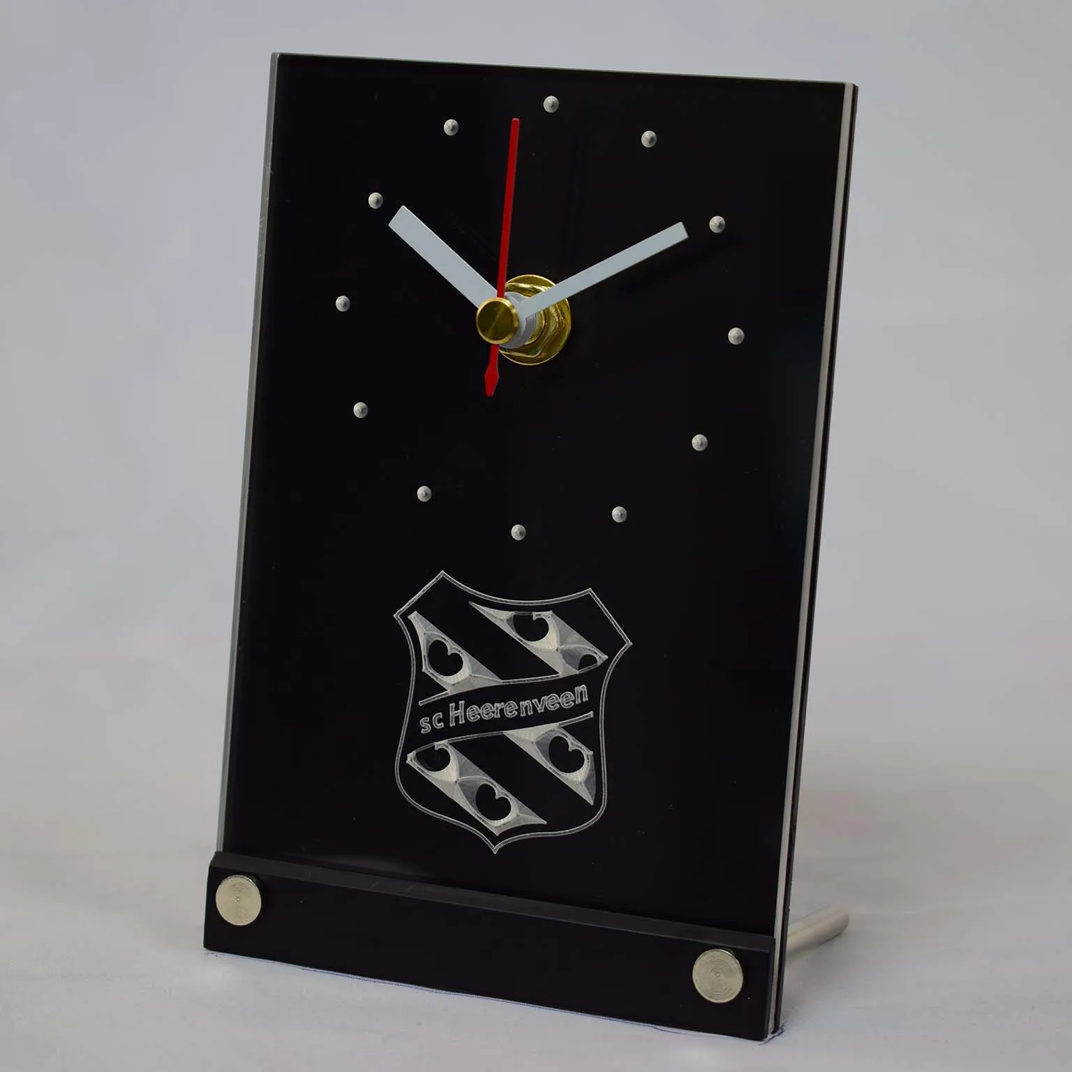 tnc1018 SC Heerenveen Eredivisie Football 3D LED Table Desk Clock