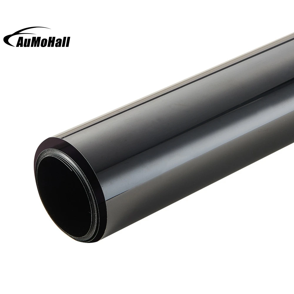 

0.5*30m Black Window Tint Film Glass 16% Roll 2 PLY House Commercial Tinting Protection UV+Insulation Car Side Window Tint Film