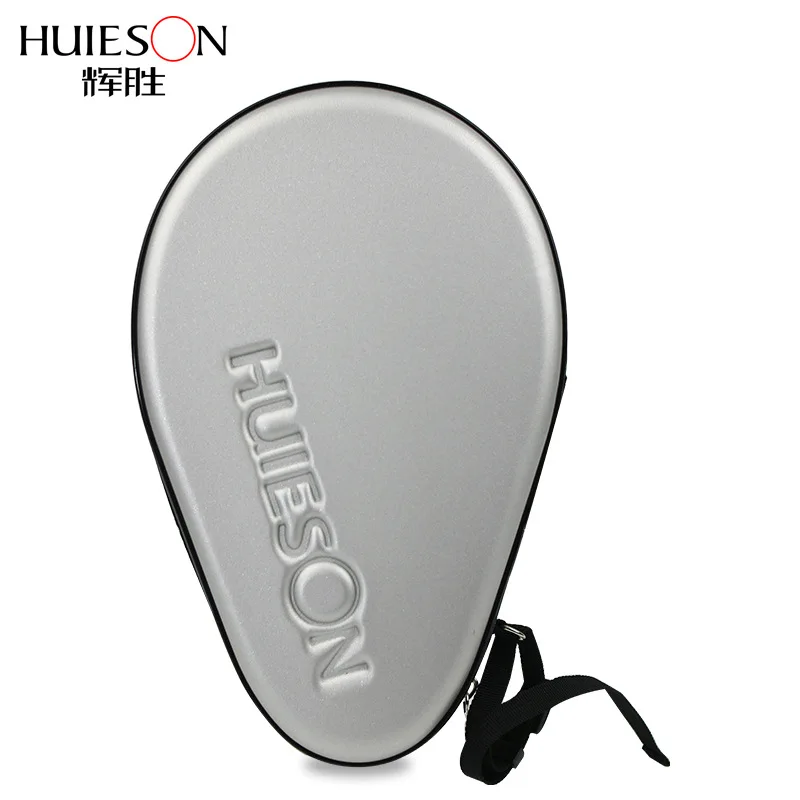 Huieson Professional Gourd Table Tennis Hard Case PU Waterproof Table Tennis Racket Bag Table Tennis Accessories