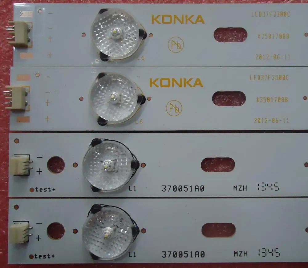 FOR konka LED37F3300C Article lamp 35017088 35017087 37021425 1piece=5LED