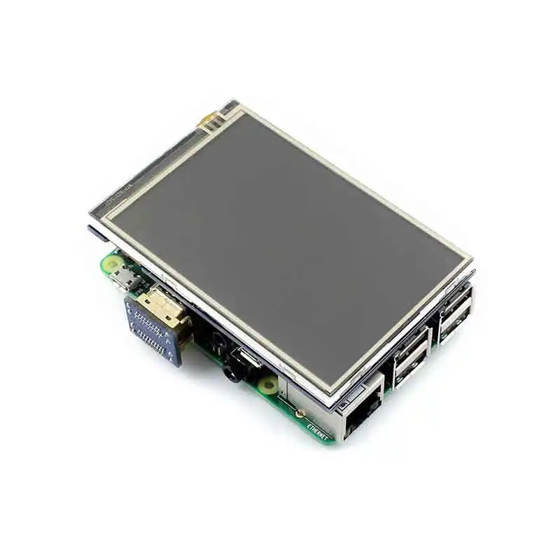 Imagem -04 - Raspberry pi 3.5 Polegada Hdmi Lcd com Tela Sensível ao Toque Case 3.5 Polegada Display Compatível com Hdmi