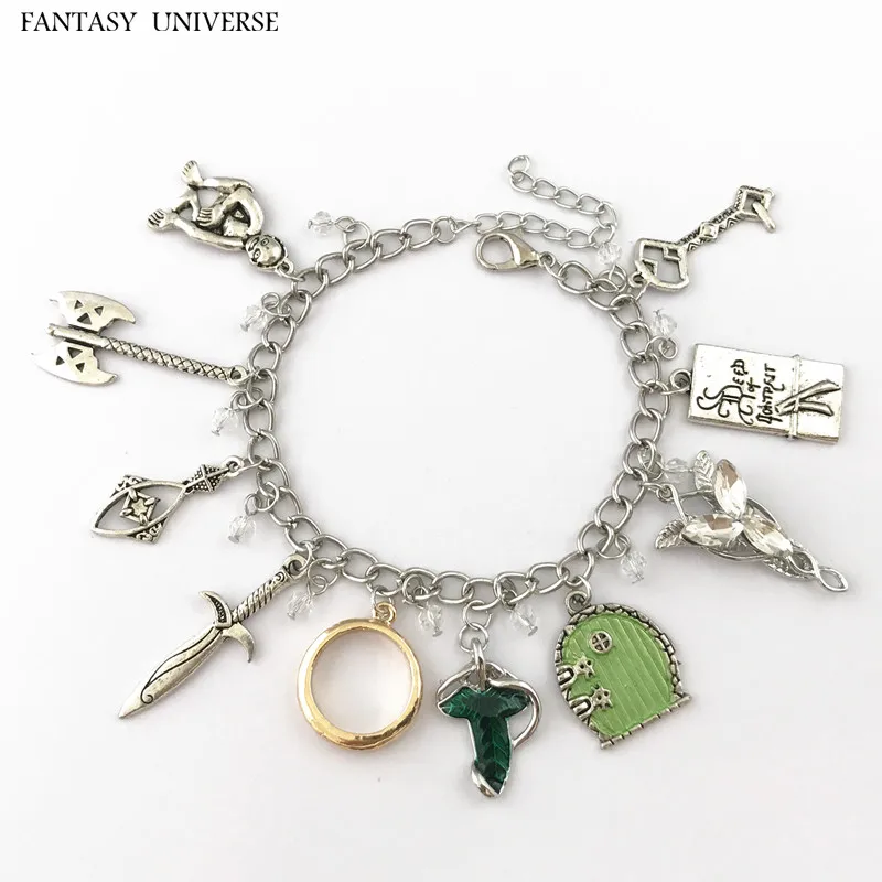 FANTASY UNIVERSE Free Shipping 20pc charm Bracelet  SSJJ01