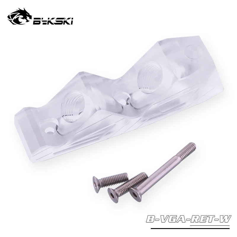 

Bykski GPU водный фотографический модуль, 45 градусов, разъемы для модуля моста графической карты для графического процессора, стандартный ионный канал