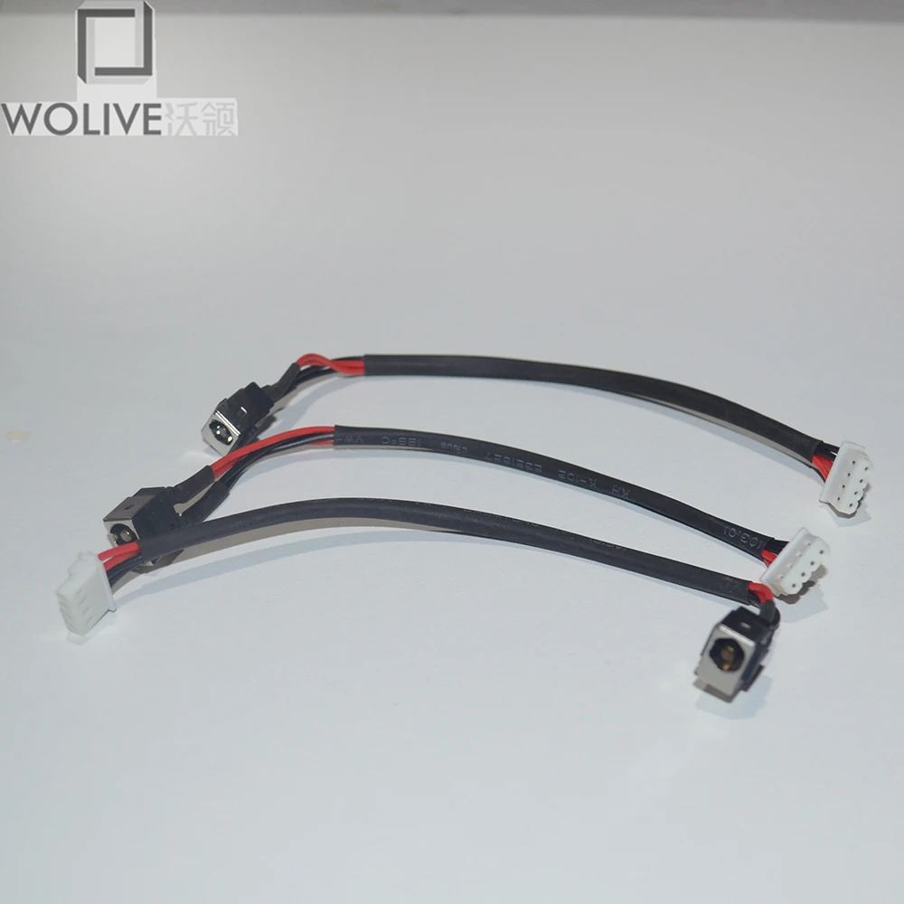 Wolive 4pcs/bag Laptop dc jack For HP and Compaq 2.5mm