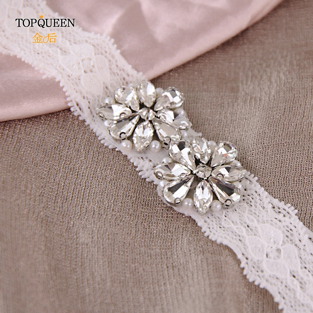 TOPQUEEN – jarretelles souvenir de mariée, bas en dentelle, jarretelles, ceinture de jambes, harnais, fleur, ceinture de mariage, jarretière de mariée, TH20